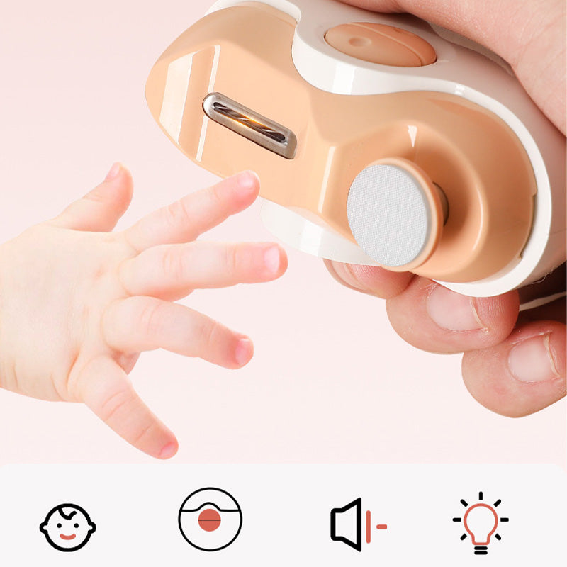 Lisslune | 2 in 1 Electric Polishing Automatic Nail Clippers