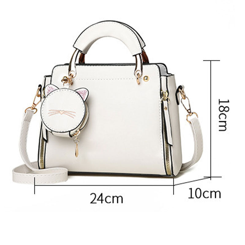 Lisslune | Versatile bag for women with cute kitten organizer