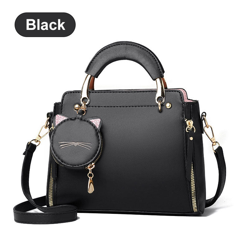 Lisslune | Versatile bag for women with cute kitten organizer