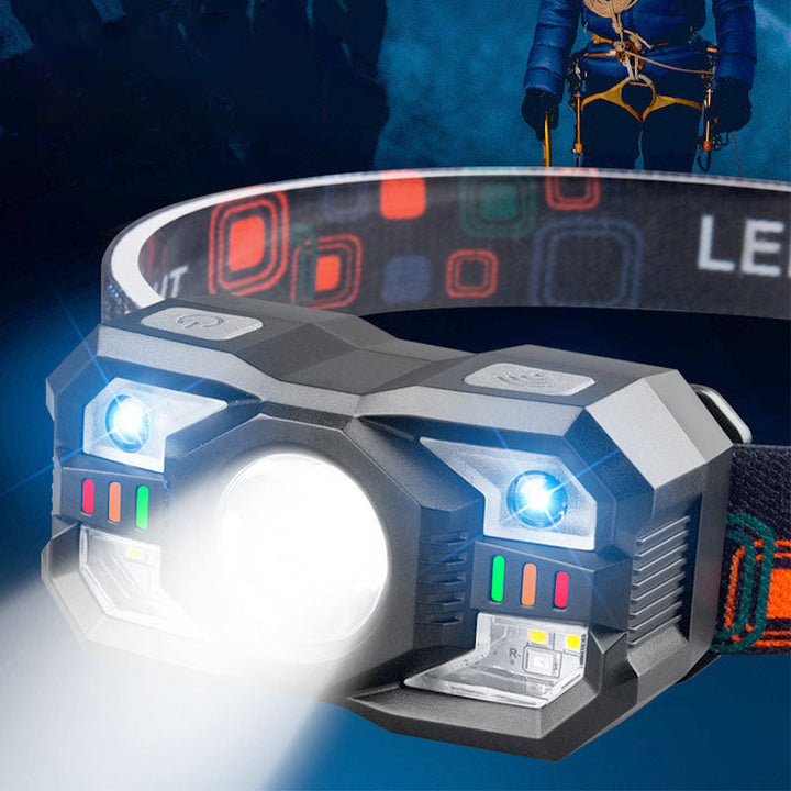 Lisslune | Smart adjustable rechargeable sensor headlamp