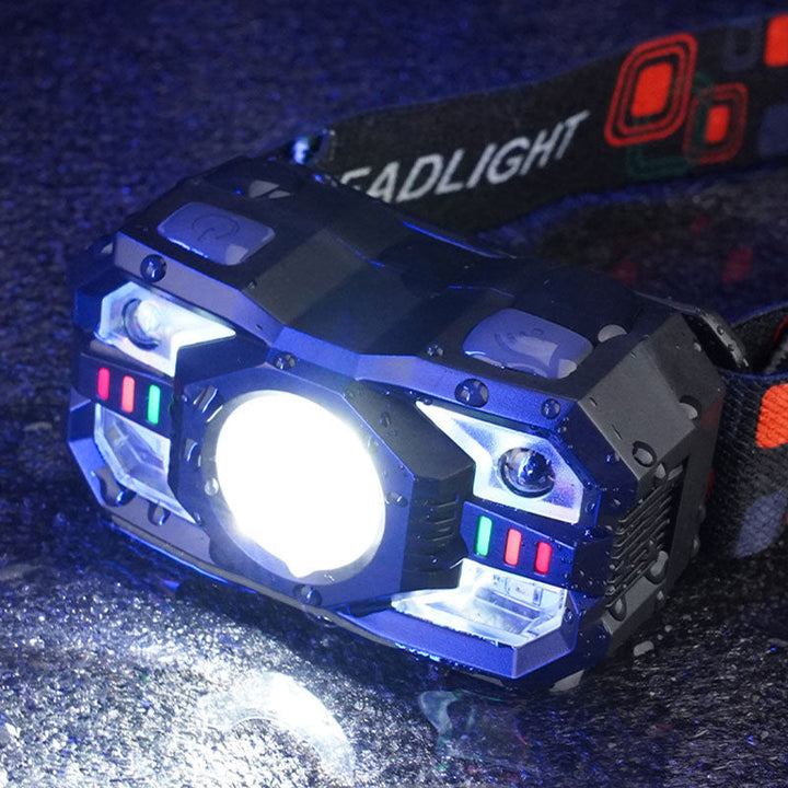 Lisslune | Smart adjustable rechargeable sensor headlamp