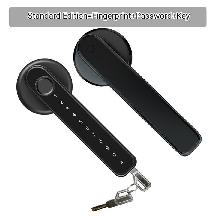 Lisslune | Fingerprint Smart door lock handle with Bluetooth APP control