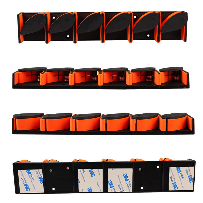Lisslune | Wall-mounted fishing rod holder