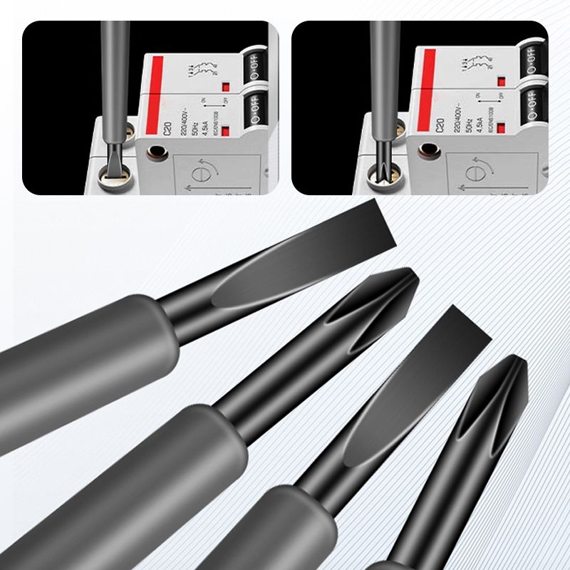 Lisslune | 2-in-1 strong magnetic screwdriver with high torque Electricity detector