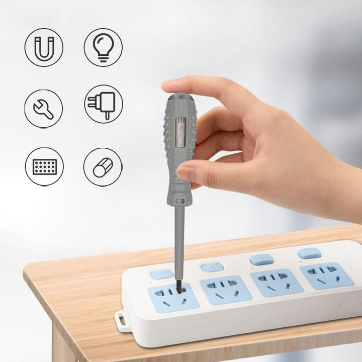 Lisslune | 2-in-1 strong magnetic screwdriver with high torque Electricity detector