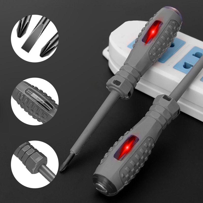 Lisslune | 2-in-1 strong magnetic screwdriver with high torque Electricity detector