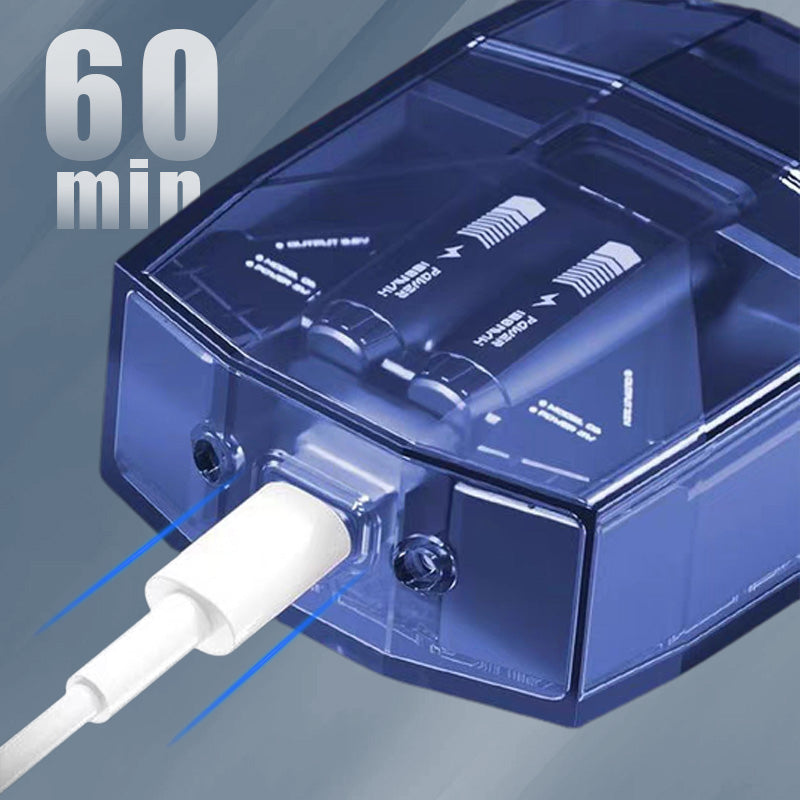 Lisslune | Transparent Mini Electric Razor with Low Noise Level