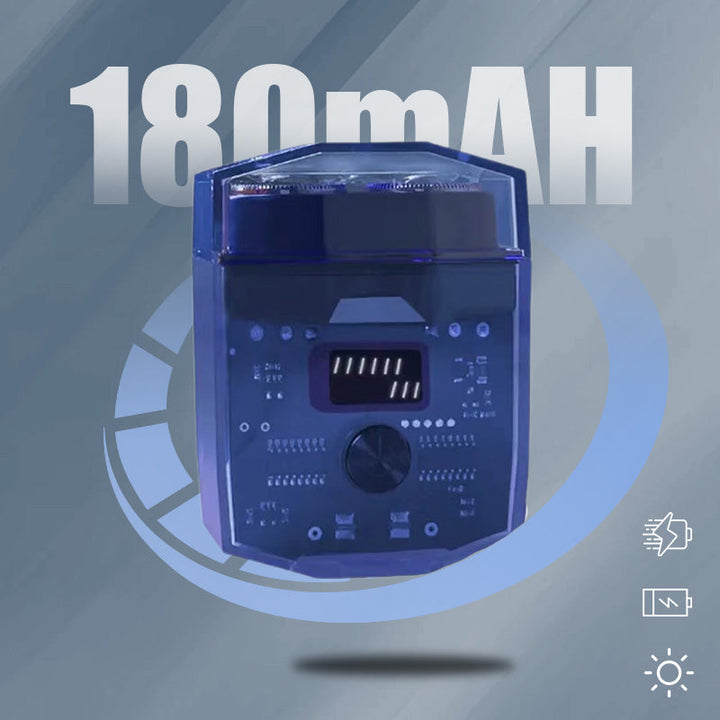 Lisslune | Transparent Mini Electric Razor with Low Noise Level