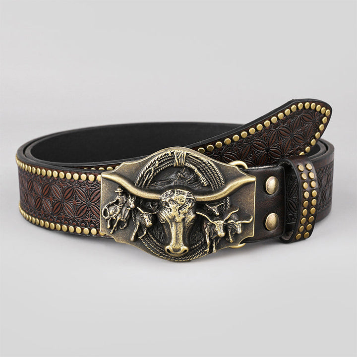 Lisslune | Vintage Western Cowboy Style Belt