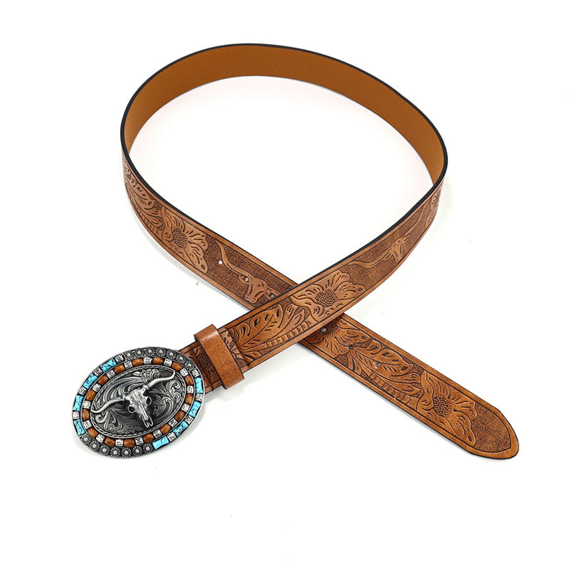 Lisslune | Vintage Western Cowboy Style Belt
