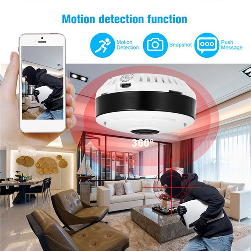 Lisslune | 360-Degree Wireless Indoor Panoramic Camera