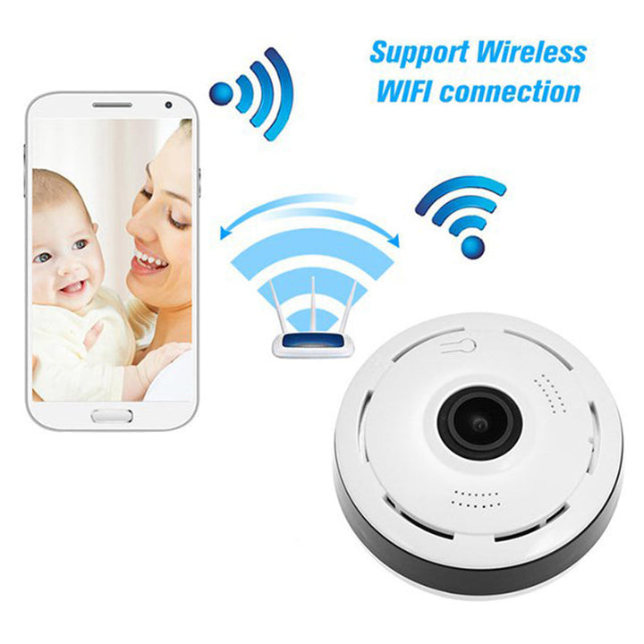 Lisslune | 360-Degree Wireless Indoor Panoramic Camera