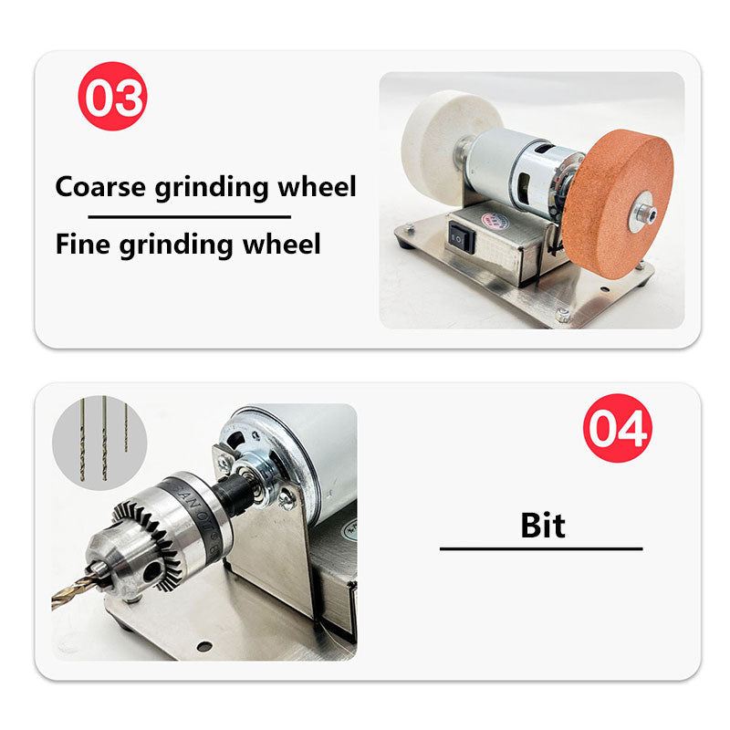 Lisslune | Multifunctional small grinder New electric bench grinder