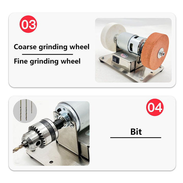 Lisslune | Multifunctional small grinder New electric bench grinder