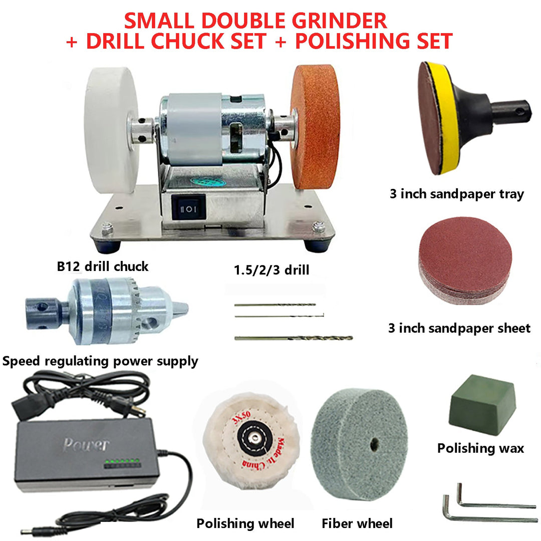Lisslune | Multifunctional small grinder New electric bench grinder