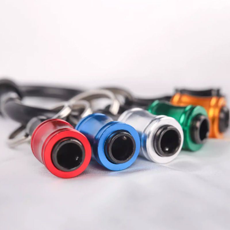 Lisslune | 1/4" hex screwdriver bit holder key rings