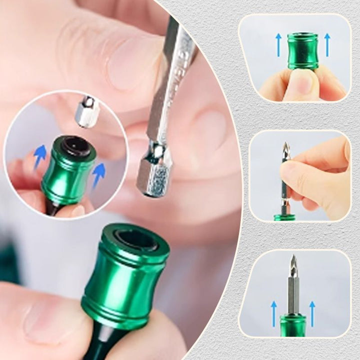Lisslune | 1/4" hex screwdriver bit holder key rings