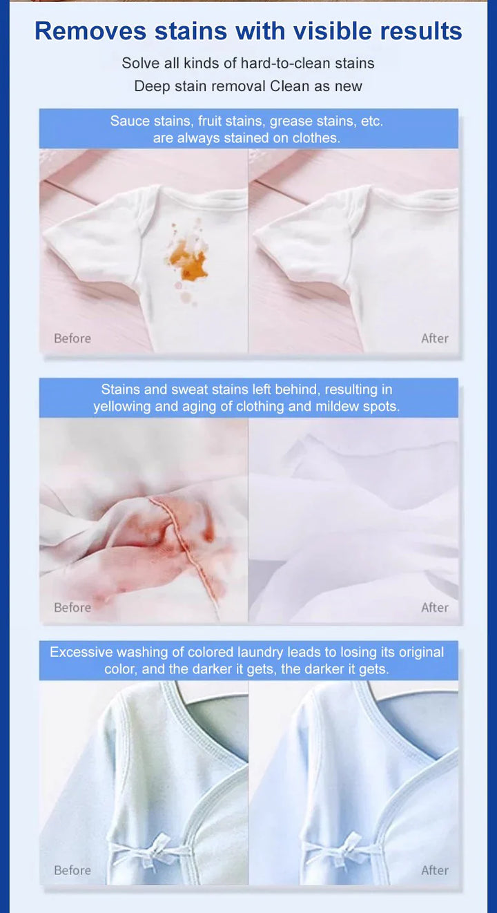 Lisslune | Powerful color-bleaching detergent