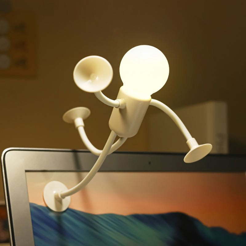 Lisslune | LumiFlex adjustable desk lamp with suction cup base