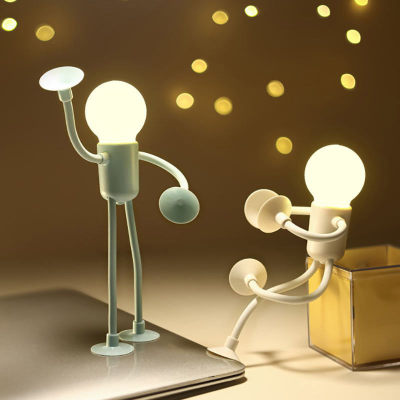 Lisslune | LumiFlex adjustable desk lamp with suction cup base