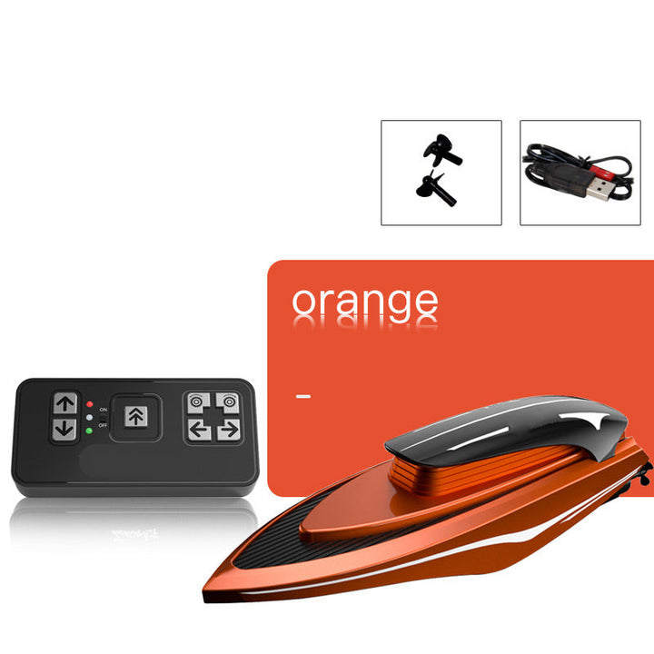 Lisslune | Mini 2.4G RC high-speed boat with LED lights