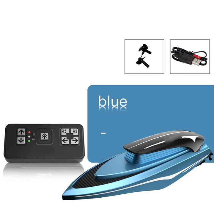 Lisslune | Mini 2.4G RC high-speed boat with LED lights