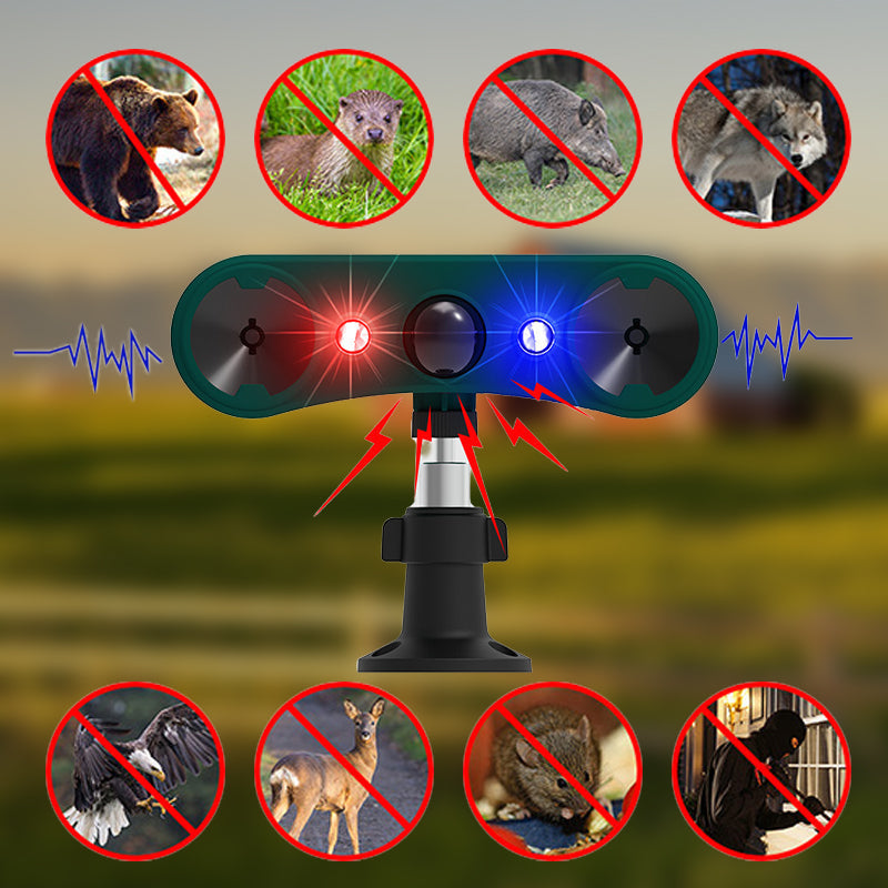 Lisslune | Solar motion sensor outdoor alarms for deterrence
