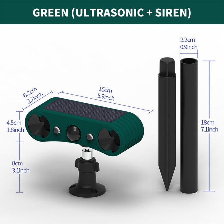 Lisslune | Solar motion sensor outdoor alarms for deterrence