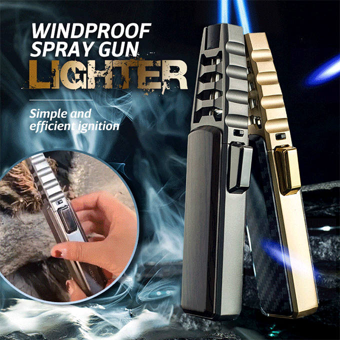 Lisslune | Windproof lighter for spray gun