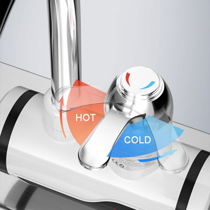 Lisslune | HotFlow Instant Electric Water Heater Tap – Instant Hot Water for Kitchens & Bathrooms (3000W)