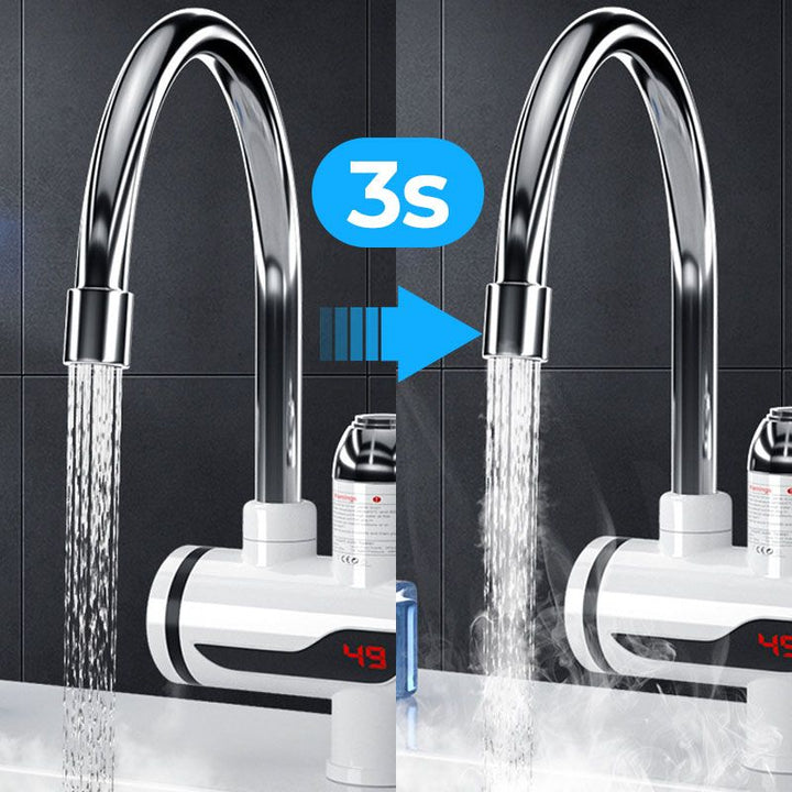 Lisslune | HotFlow Instant Electric Water Heater Tap – Instant Hot Water for Kitchens & Bathrooms (3000W)