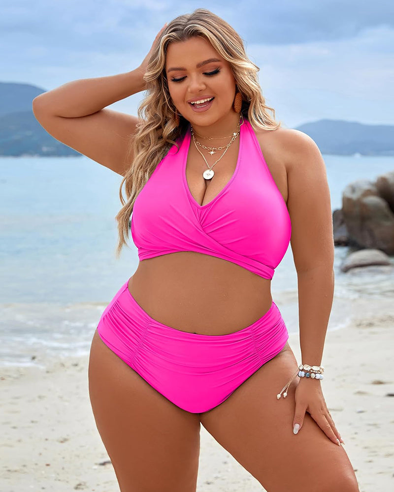 Lisslune | Bikini set with tummy control and high waist style