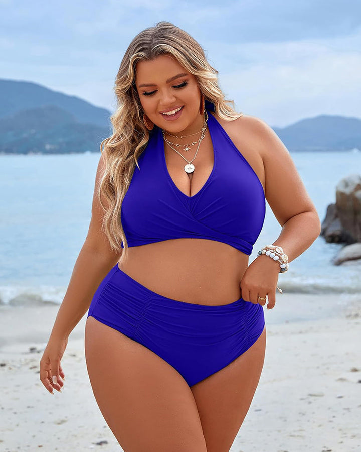 Lisslune | Bikini set with tummy control and high waist style