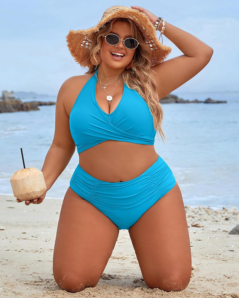 Lisslune | Bikini set with tummy control and high waist style