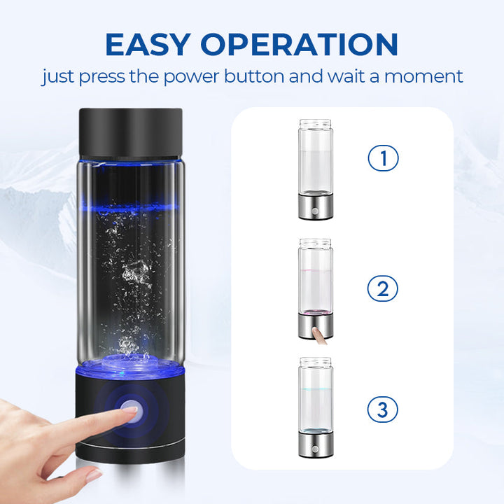 Lisslune | Hydrogen Wellness Bottle 💧 | Pure, Energized Water Anywhere 🌟