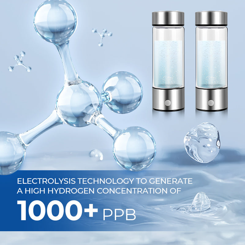 Lisslune | Hydrogen Wellness Bottle 💧 | Pure, Energized Water Anywhere 🌟