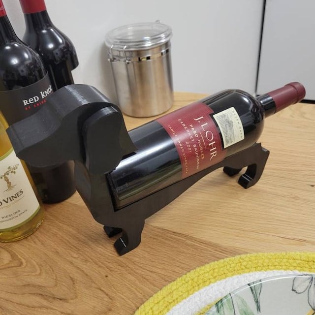 Lisslune | Wine Bottle Holder Shaped Like A Dachshund