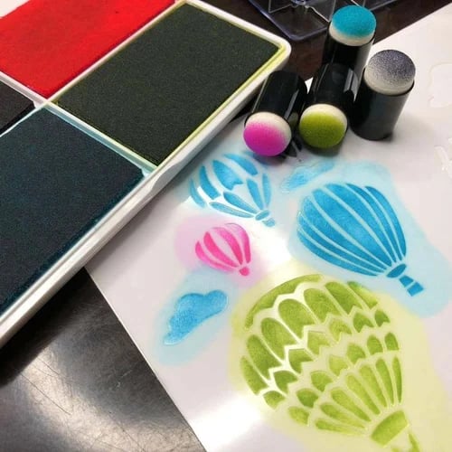 Lisslune | DIY set for finger painting with sponge