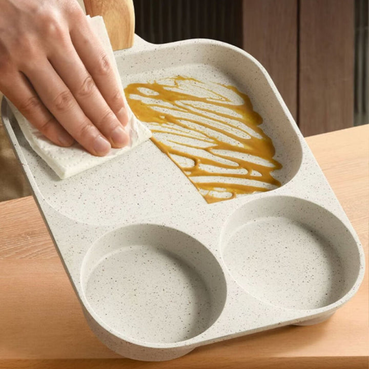 Lisslune | 3-in-1 divided non-stick pan