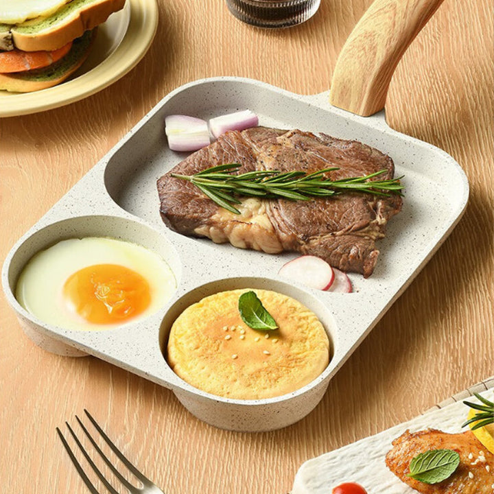 Lisslune | 3-in-1 divided non-stick pan