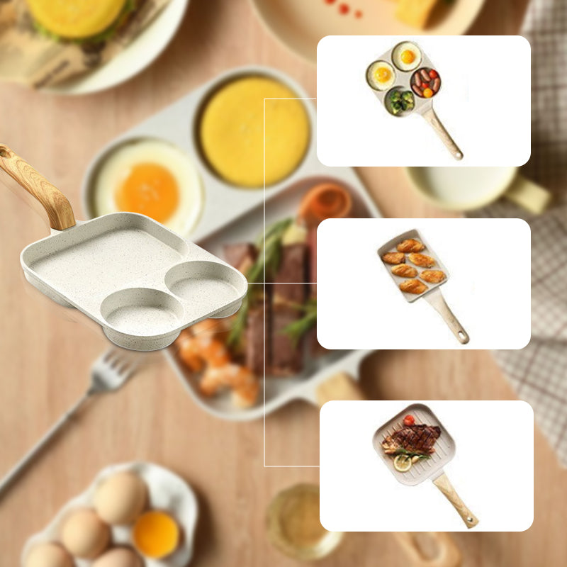 Lisslune | 3-in-1 divided non-stick pan