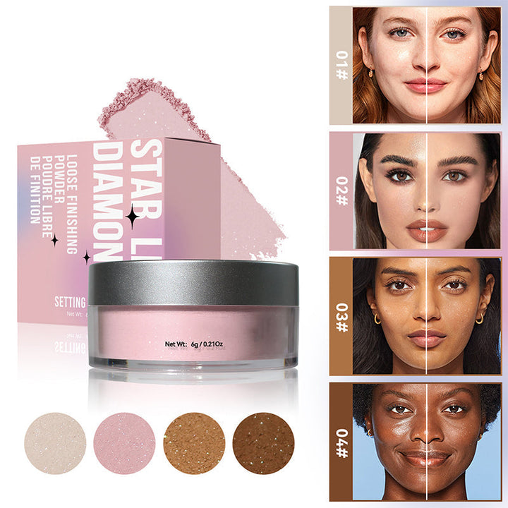 Lisslune | Oil Control Setting Pearlized Loose Powder