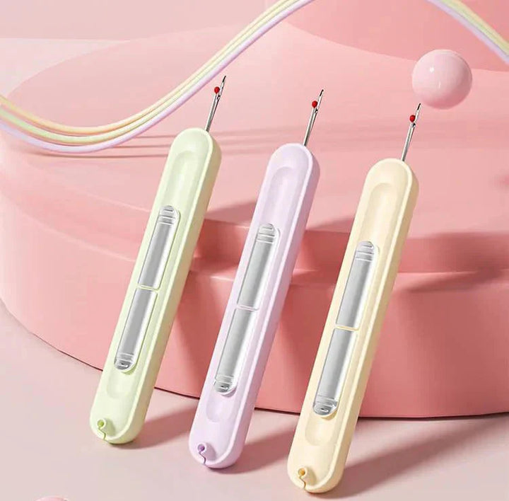Lisslune | 2-in-1 needle threaders and seam rolling tools