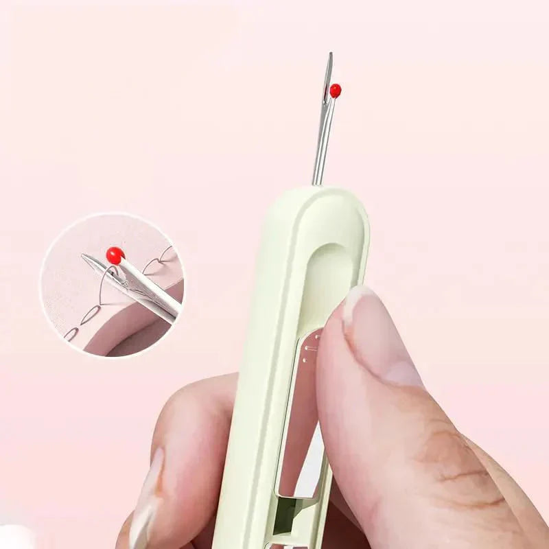 Lisslune | 2-in-1 needle threaders and seam rolling tools