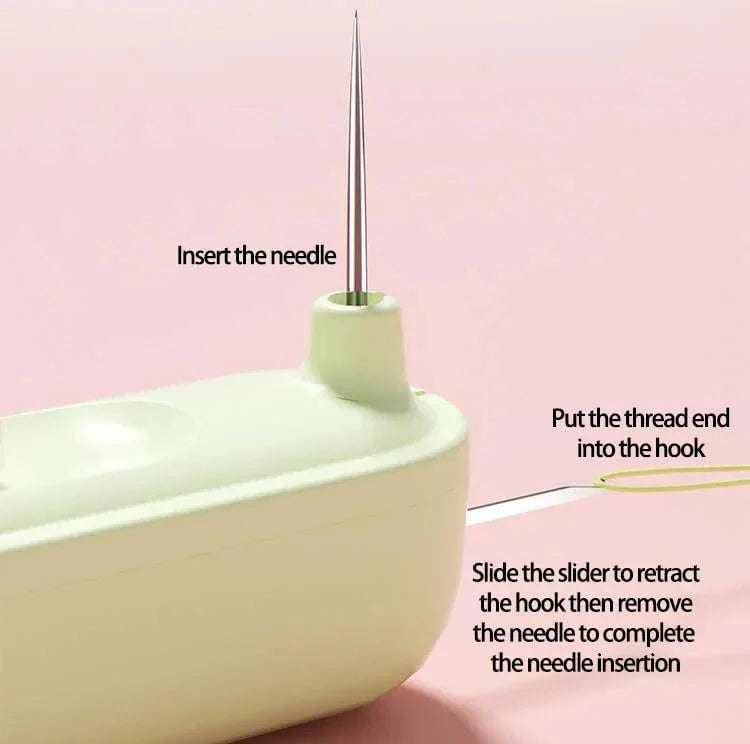 Lisslune | 2-in-1 needle threaders and seam rolling tools