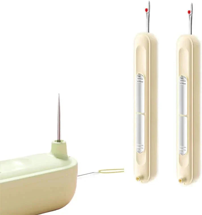 Lisslune | 2-in-1 needle threaders and seam rolling tools