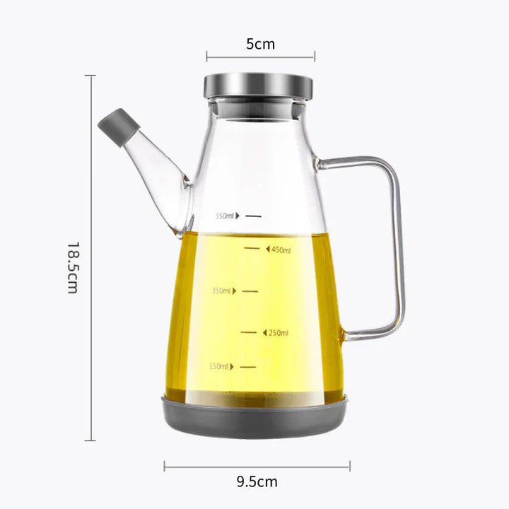 Lisslune | Oil dispensing bottle with drip-free spout