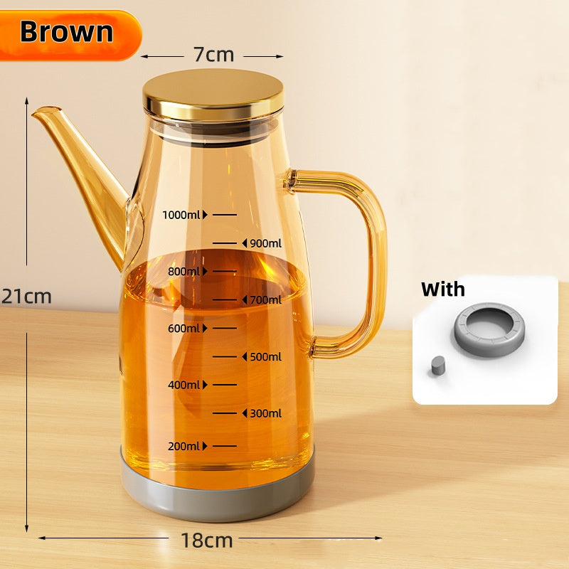 Lisslune | Oil dispensing bottle with drip-free spout
