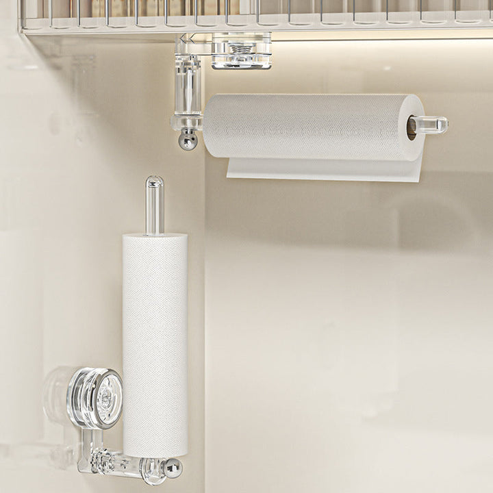 Lisslune | Multifunctional vacuum suction cup toilet paper holder