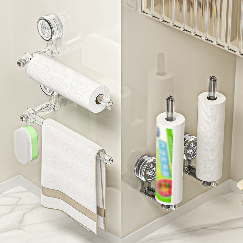 Lisslune | Multifunctional vacuum suction cup toilet paper holder